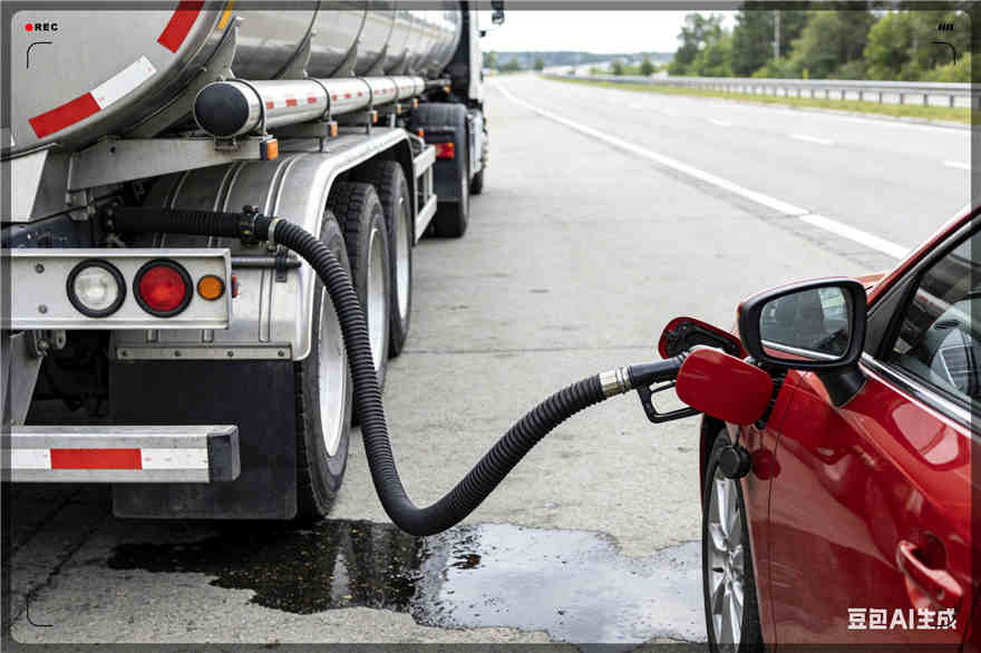 龙川汽车救援送水案例